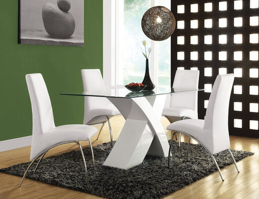 WHITE X DINING TABLE