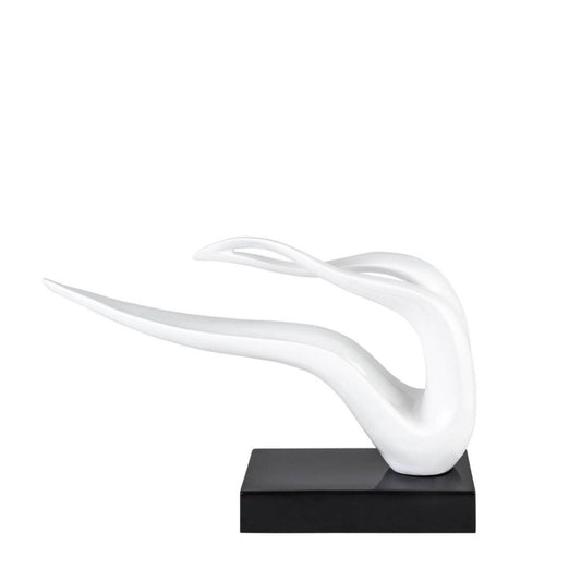 Saggita Abstract Sculpture // White