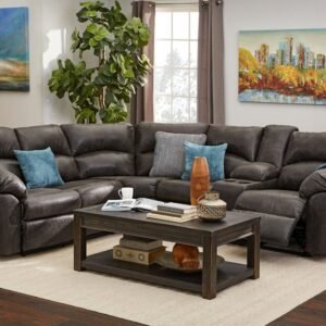 Grover 2 Piece Reclining Sectional for Family Comfort
